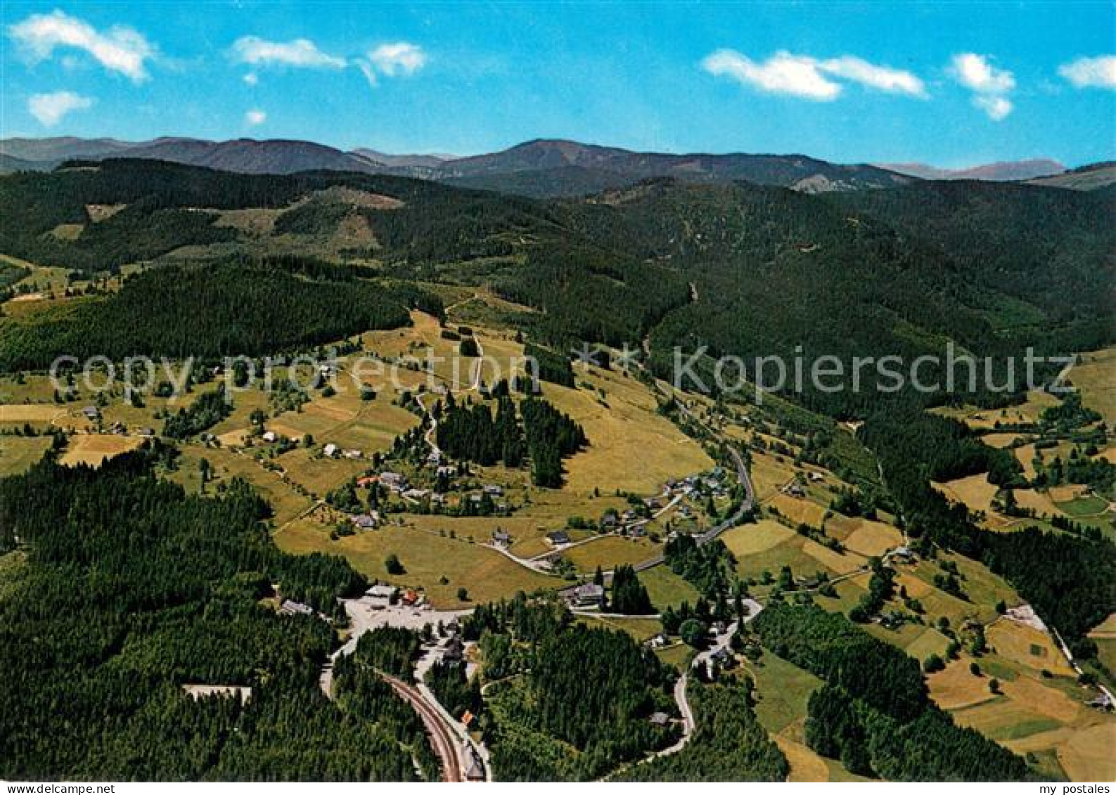 73754466 Feldberg 1450m Schwarzwald Panorama Baerental  - Feldberg