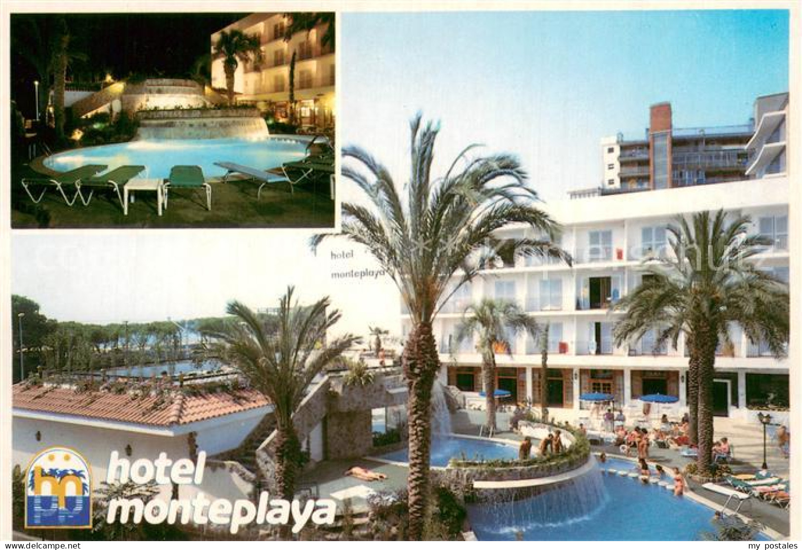 73754393 Malgrat De Mar ES Hotel Monteplaya Pool  - Otros & Sin Clasificación