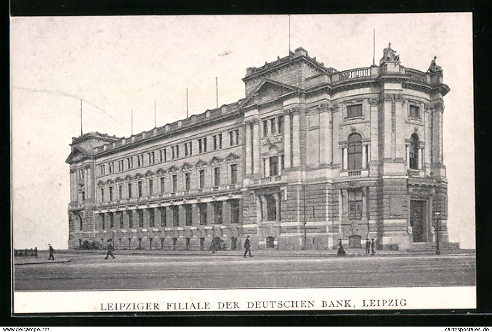 AK Leipzig, Leipziger Filiale Der Deutschen Bank  - Leipzig