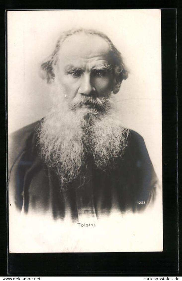 AK Schriftsteller Tolstoj  - Writers