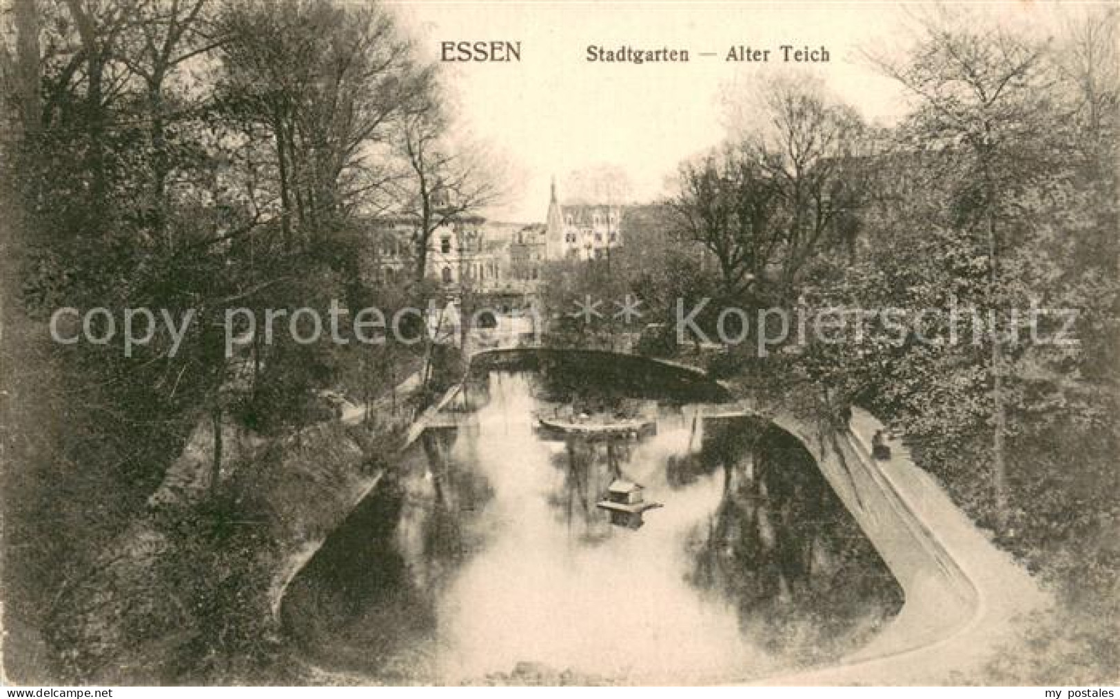 73754253 Essen  Ruhr Stadtgarten - Alter Teich  - Essen