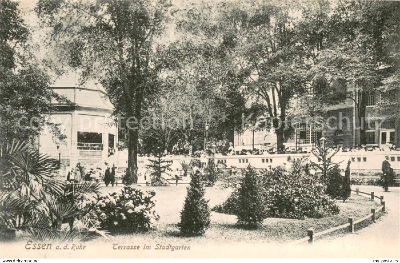 73754241 Essen  Ruhr Terrasse Im Stadtgarten-Restaurant  - Essen