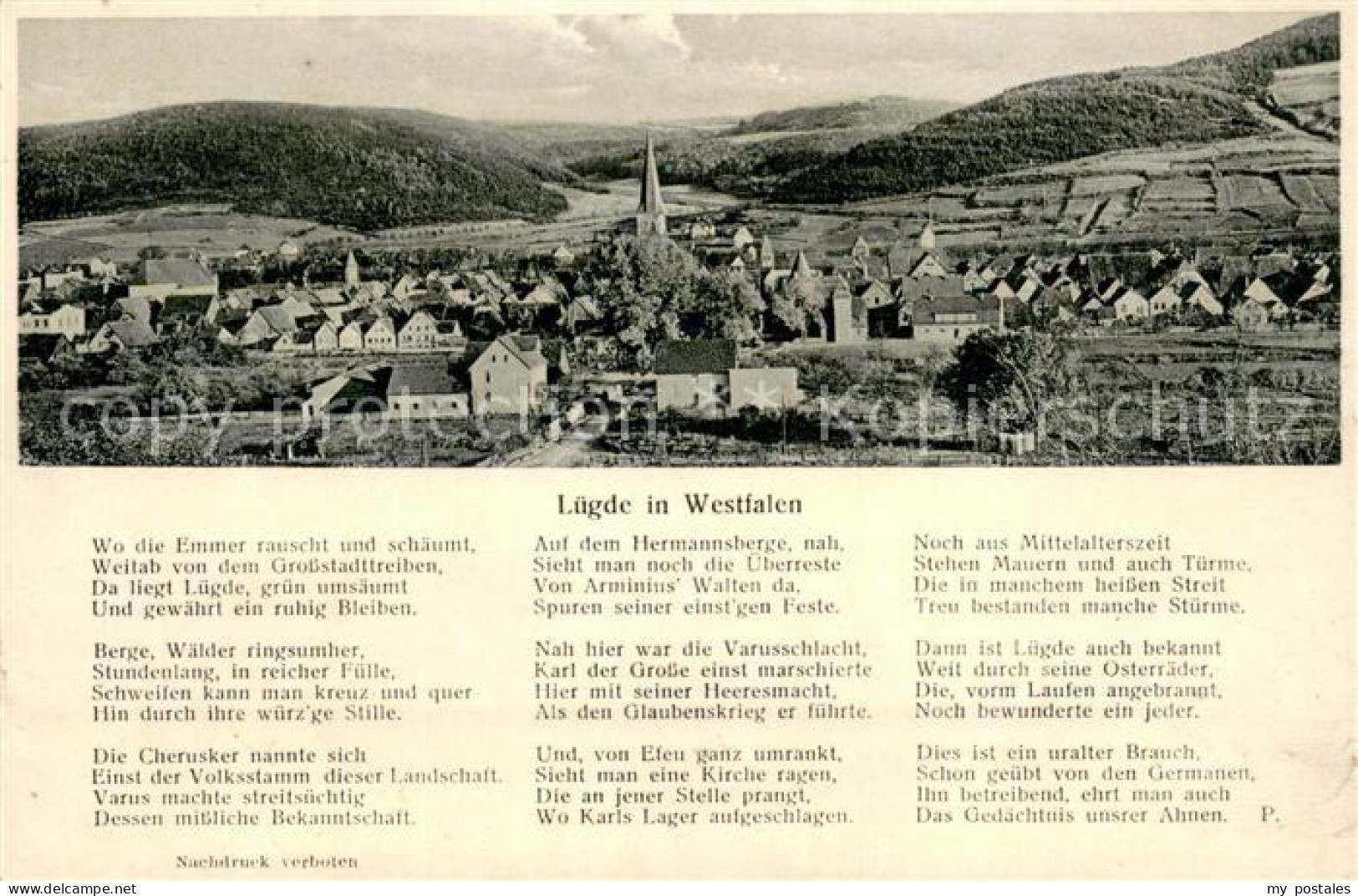 73754202 Luegde Gedicht Luegde - Autres & Non Classés