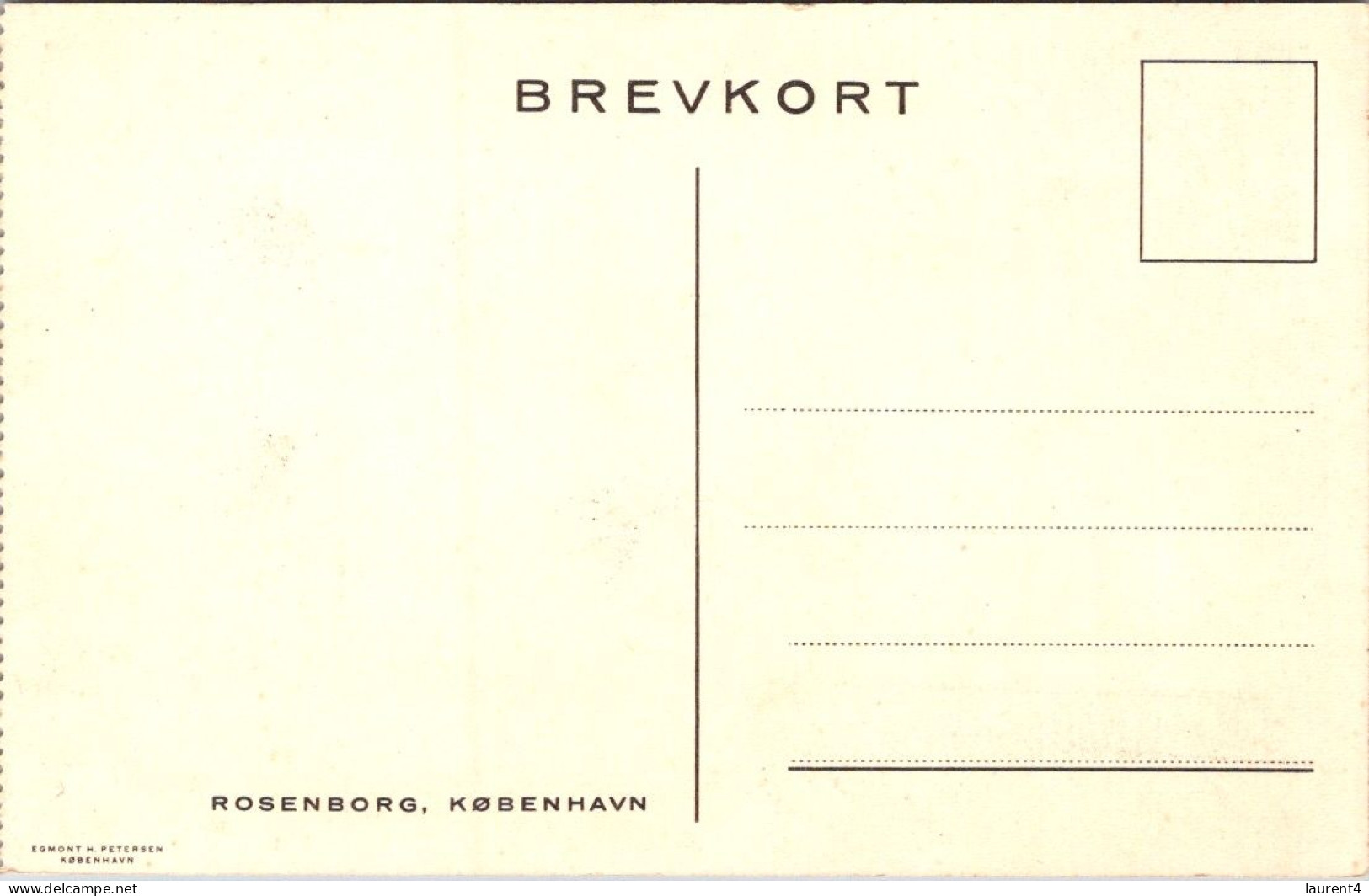 2-5-2024 (3 Z 38) B/w (very Old) Denmark - Rosenborg - Kastelen