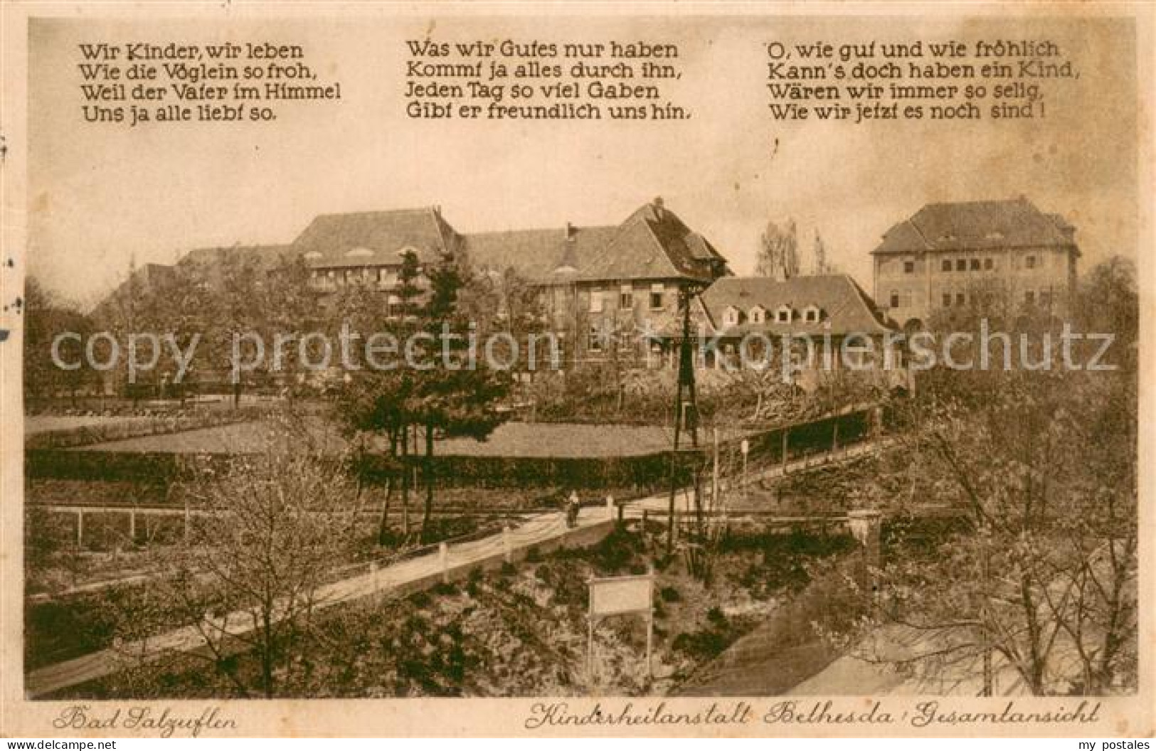 73754176 Bad Salzuflen Kinderheilanstalt Bethesda Gesamtansicht Bad Salzuflen - Bad Salzuflen