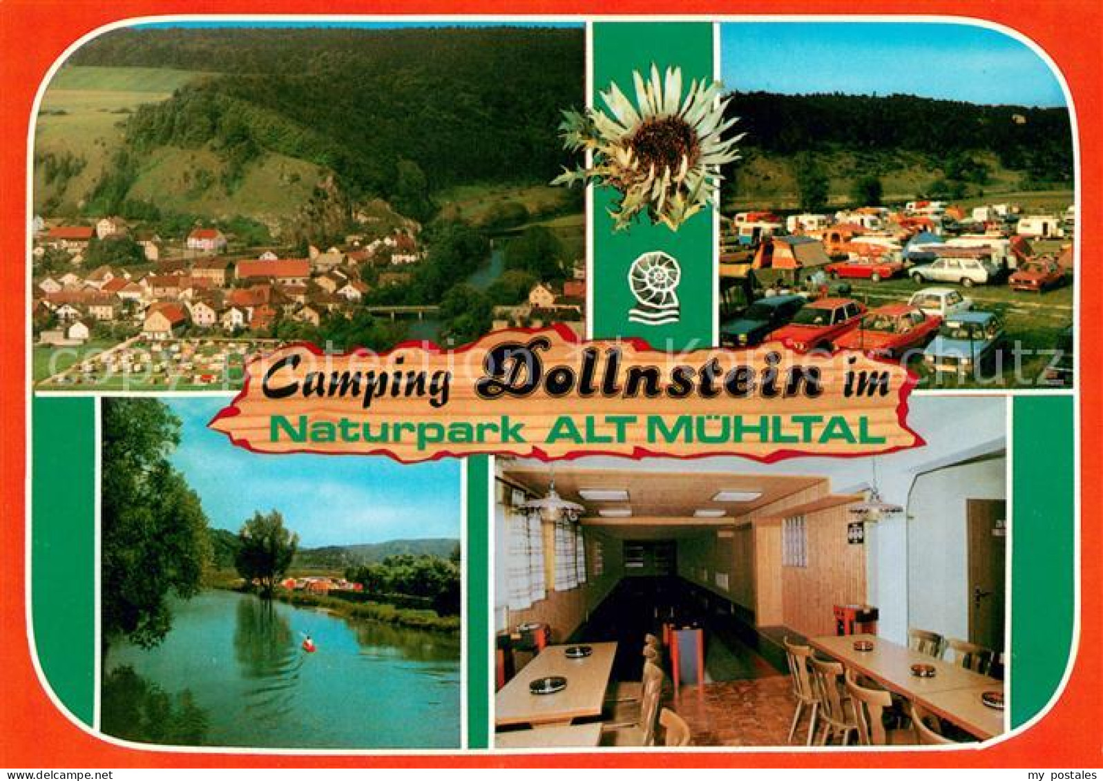 73646151 Dollnstein Panorama Campingplatz Dollnstein Kegelbahn Dollnstein - Autres & Non Classés