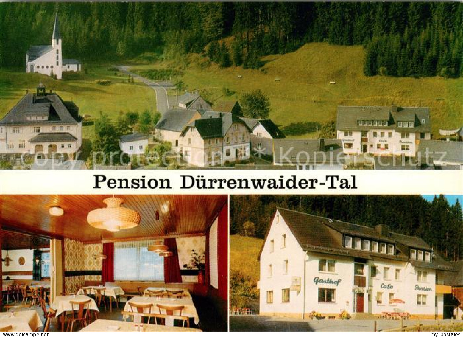 73646149 Geroldsgruen Panorama Pension Duerrenwaider Tal Gaststube Geroldsgruen - Autres & Non Classés