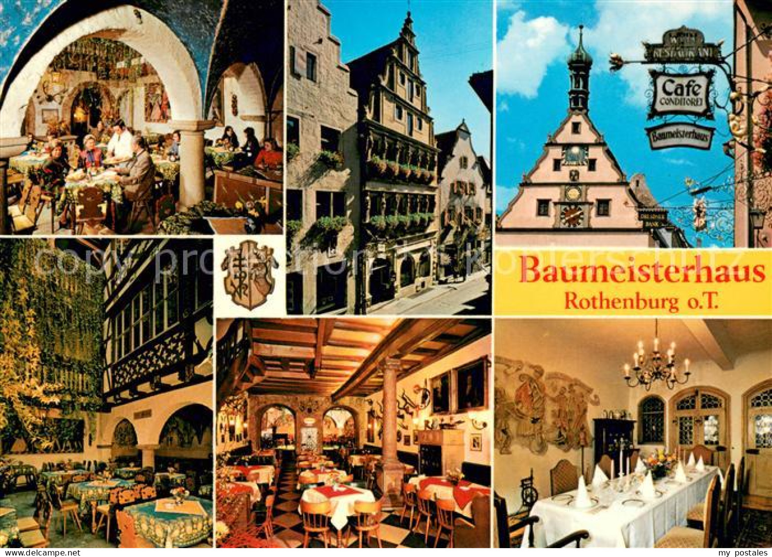 73646123 Rothenburg Tauber Baumeisterhaus Cafe Restaurant Gastraeume Rothenburg  - Rothenburg O. D. Tauber