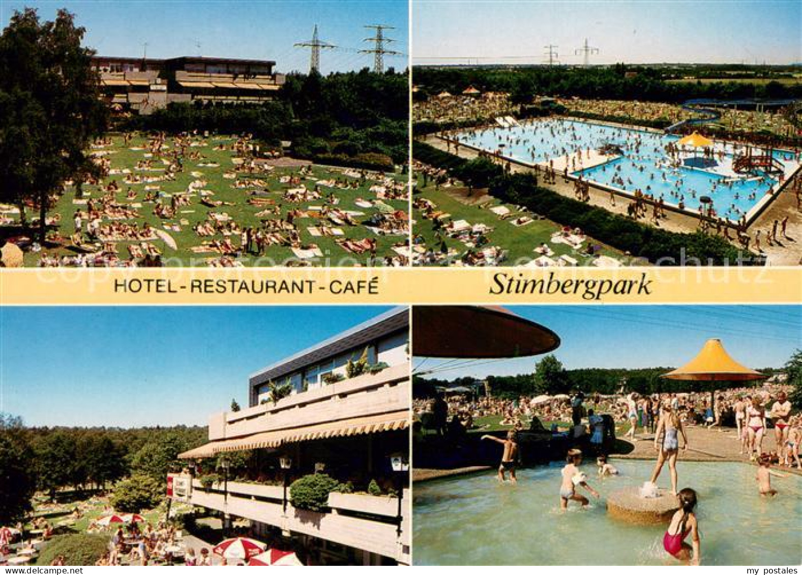 73646109 Oer-Erkenschwick Hotel Restaurant Cafe Stimbergpark Liegewiese Schwimmb - Sonstige & Ohne Zuordnung