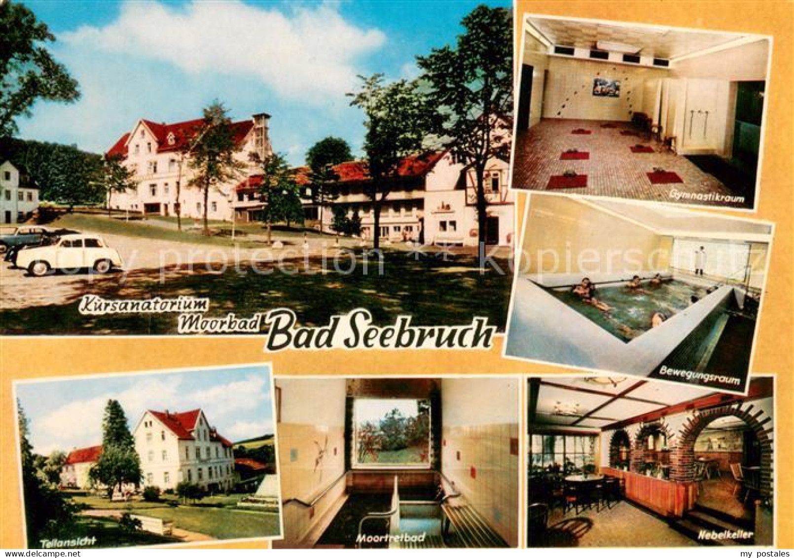 73646089 Vlotho Kursanatorium Bad Seebruch Gymnastikraum Teilansicht Moortretbad - Vlotho