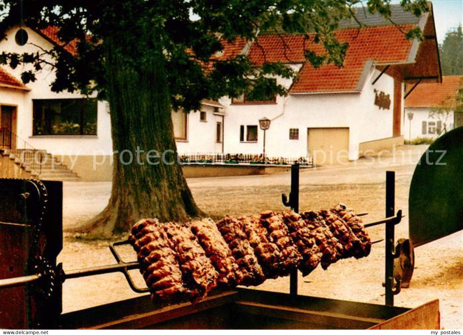 73646003 Waldfriede Seesbach Restaurant Cafe Trifthuette Im Soonwald Grillplatz - Autres & Non Classés