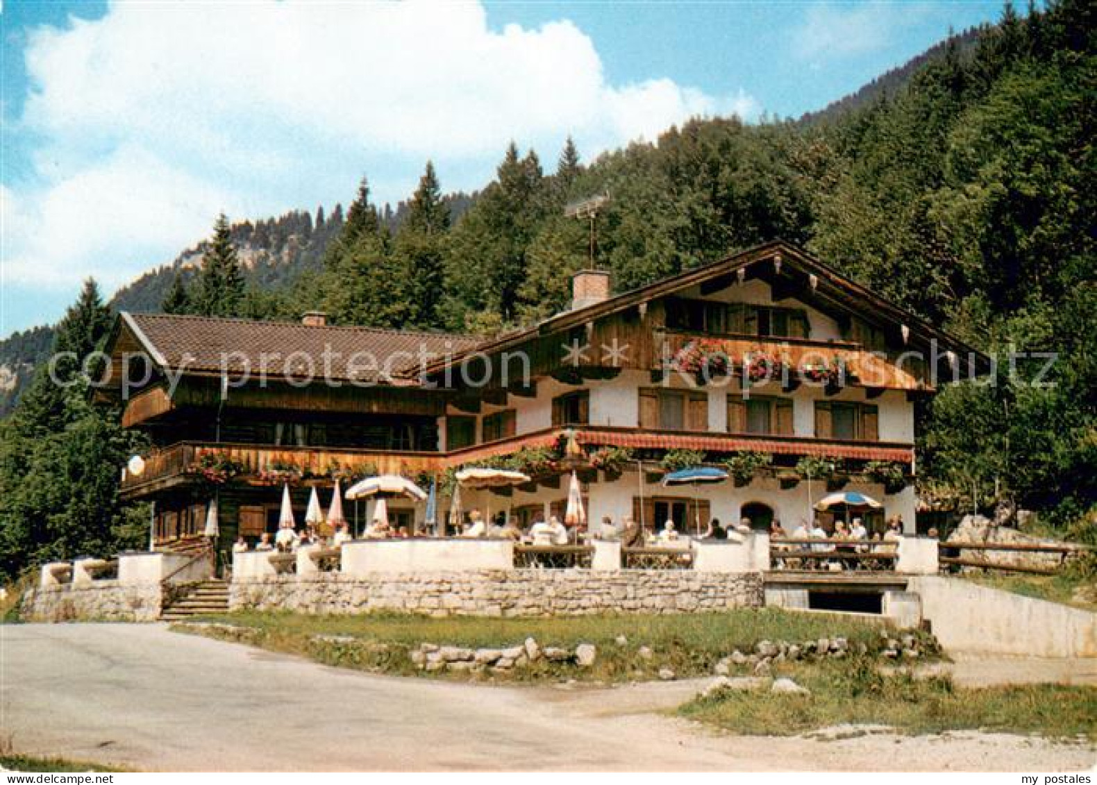 73645926 Sutten Berggasthaus Moni Alm Terrasse Sutten - Autres & Non Classés