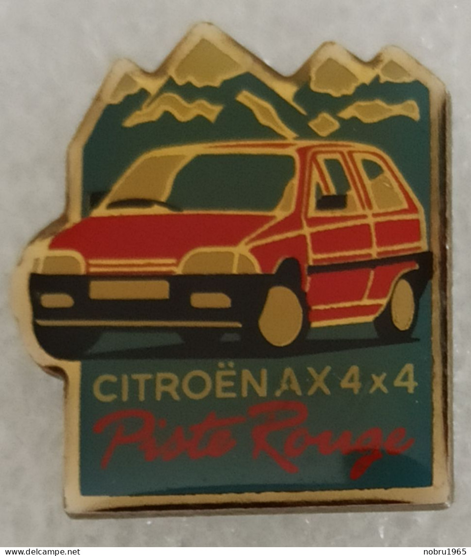Pin's Citroën 4x4 Piste Rouge - Citroën
