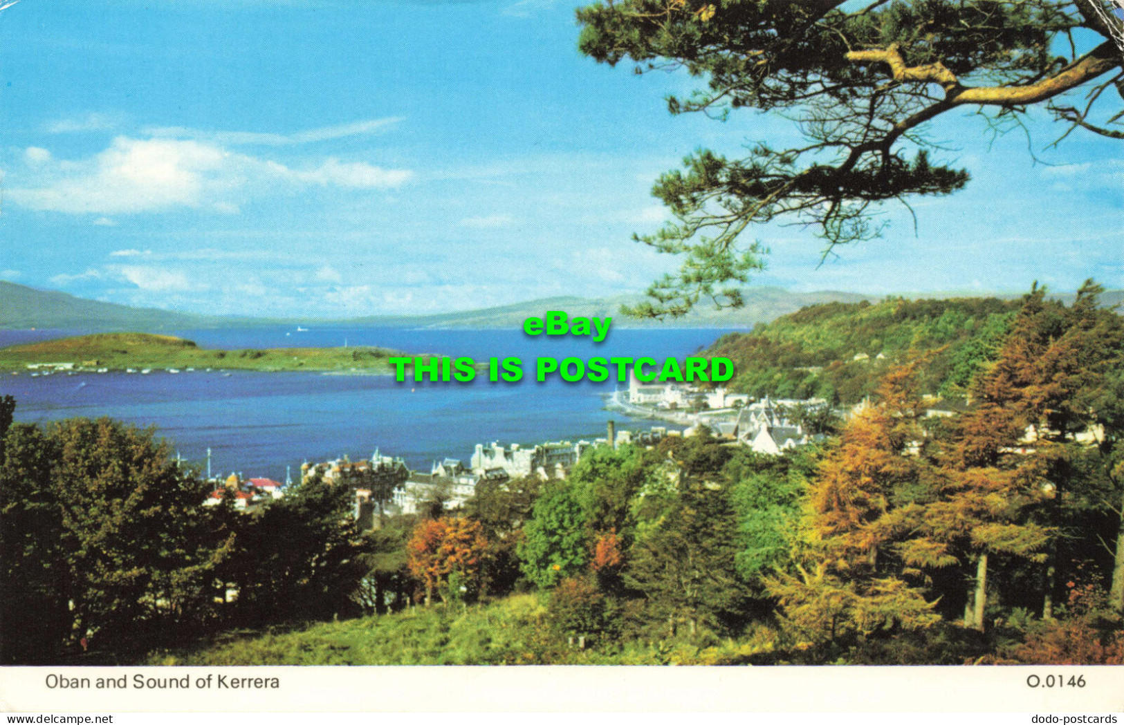 R575629 Oban And Sound Of Kerrera. O. 0146. Dennis. 1977 - Monde