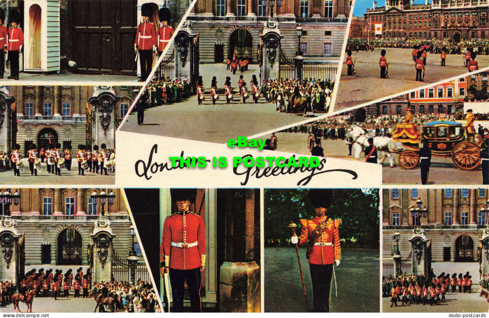 R575631 London Greetings. Continental Card. Natural Colour Series. Photographic - Sonstige & Ohne Zuordnung