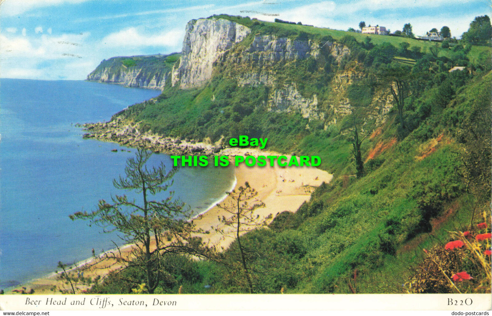 R575636 Beer Head And Cliffs. Seaton. Devon. B22O. Harvey Barton. 1978 - Monde