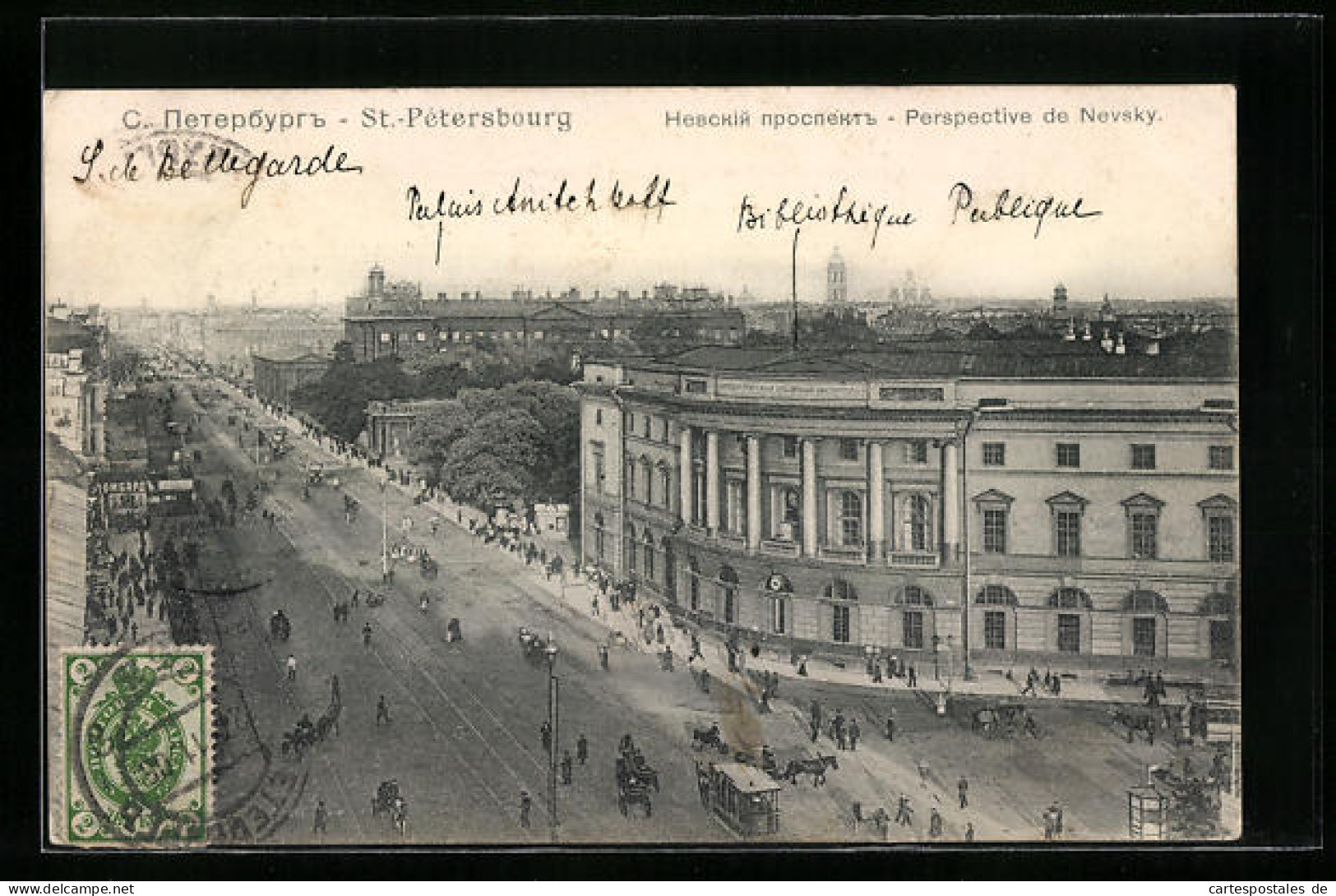 AK St. Petersbourg, Perspective De Nevsky  - Russland