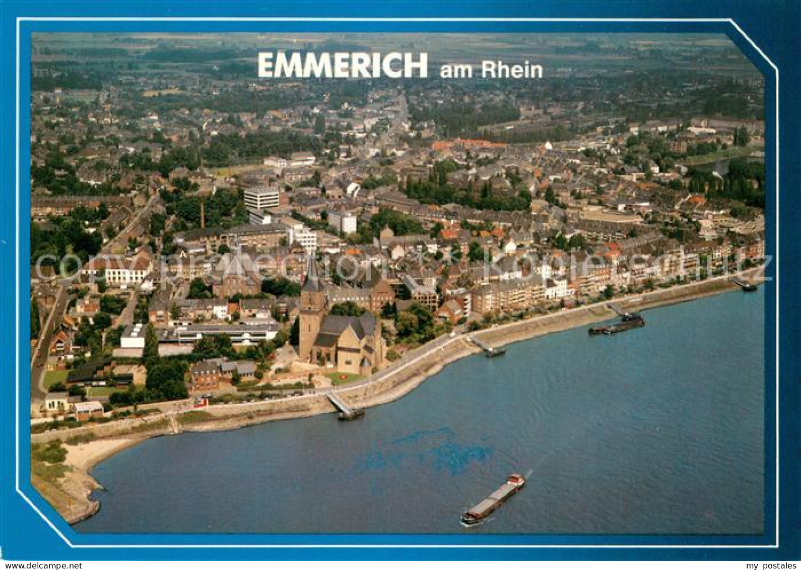 73645727 Emmerich Rhein Fliegeraufnahme Emmerich Rhein - Emmerich