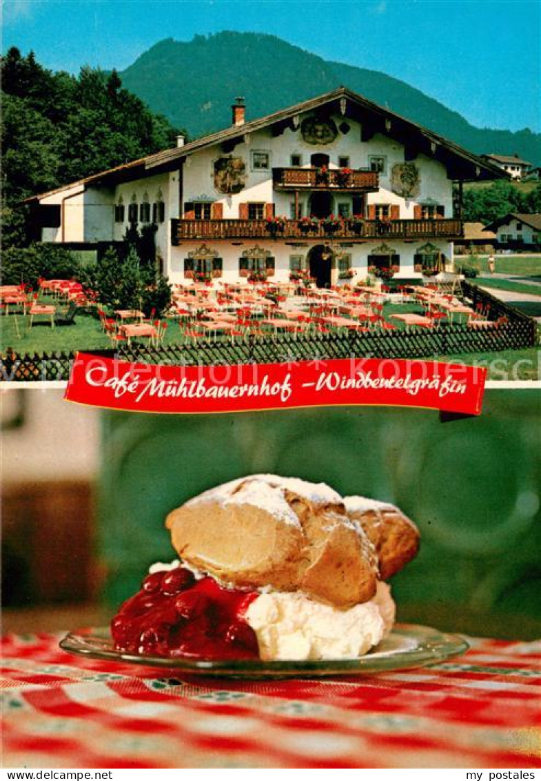 73645712 Ruhpolding Cafe Muehlbauernhof Windbeutelgraefin Ruhpolding - Ruhpolding