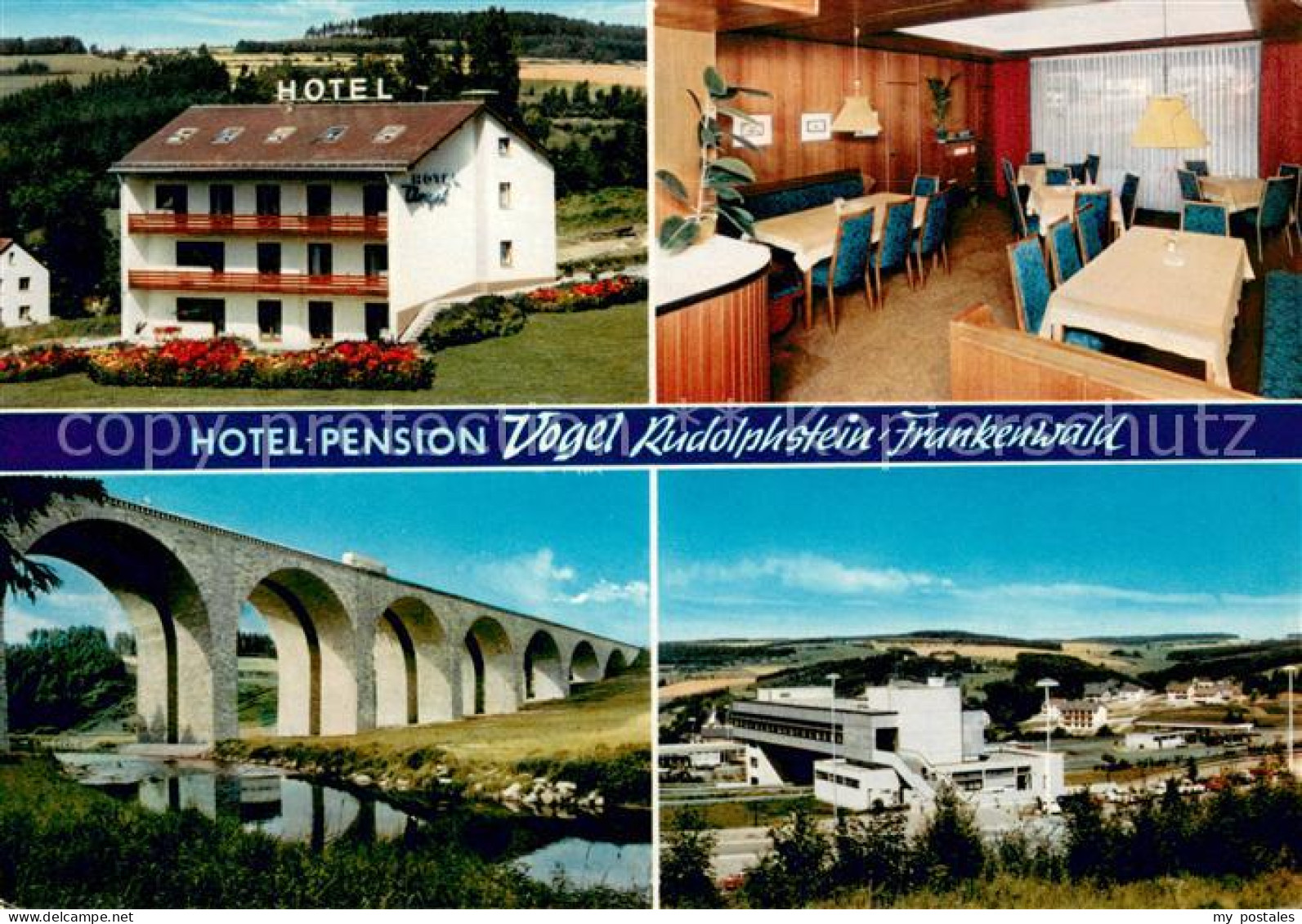 73645707 Rudolphstein Hotel Pension Vogel Gastraum Autobahn Rasthaus Bruecke Rud - Altri & Non Classificati