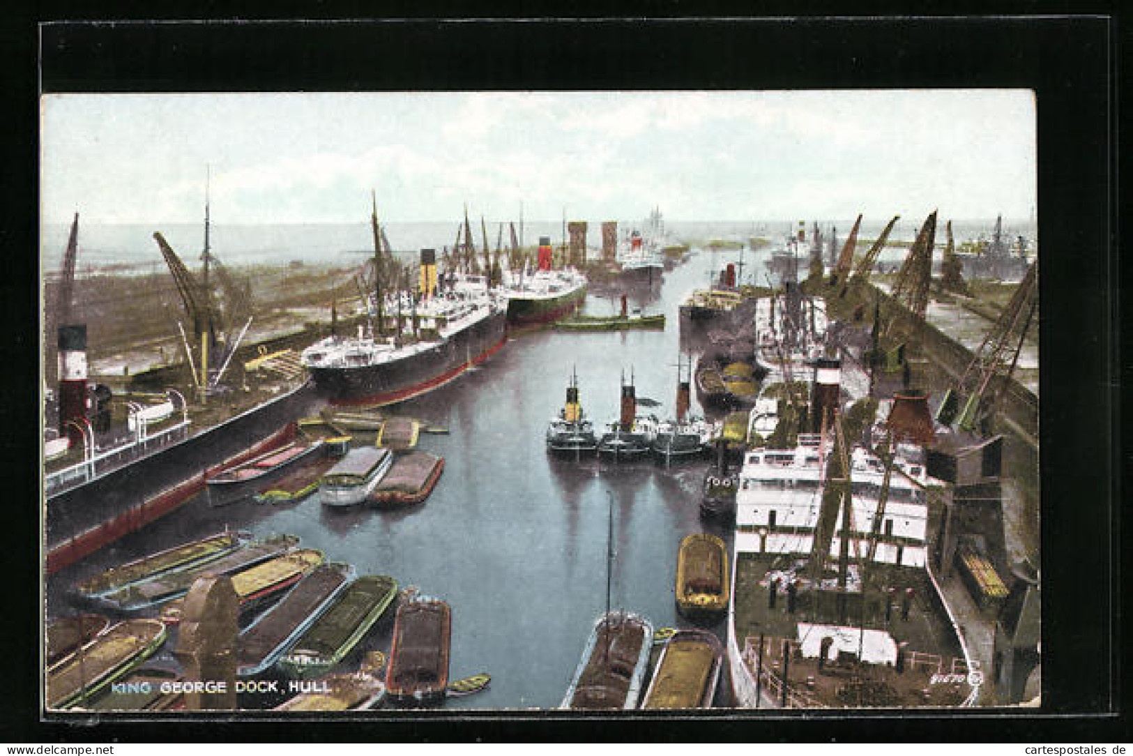 AK Hull, King George Dock  - Sonstige & Ohne Zuordnung