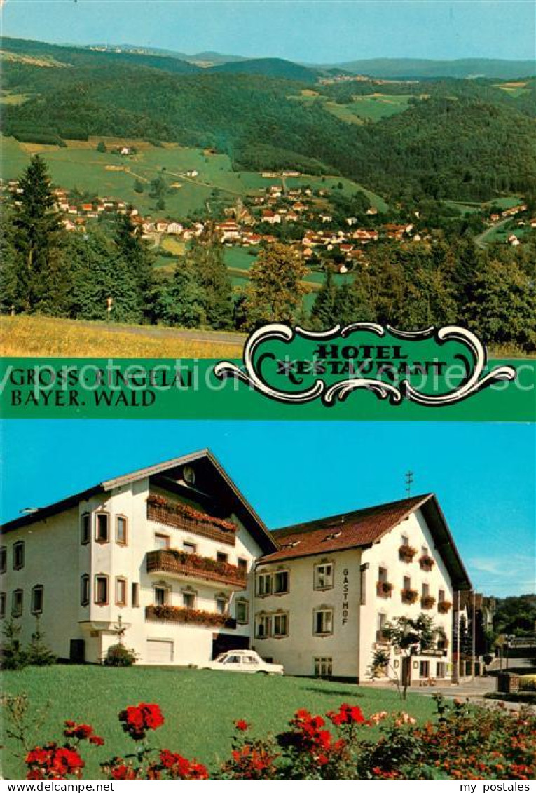 73645700 Ringelai Hotel Restaurant Gross Im Bayerischen Wald Landschaftspanorama - Altri & Non Classificati