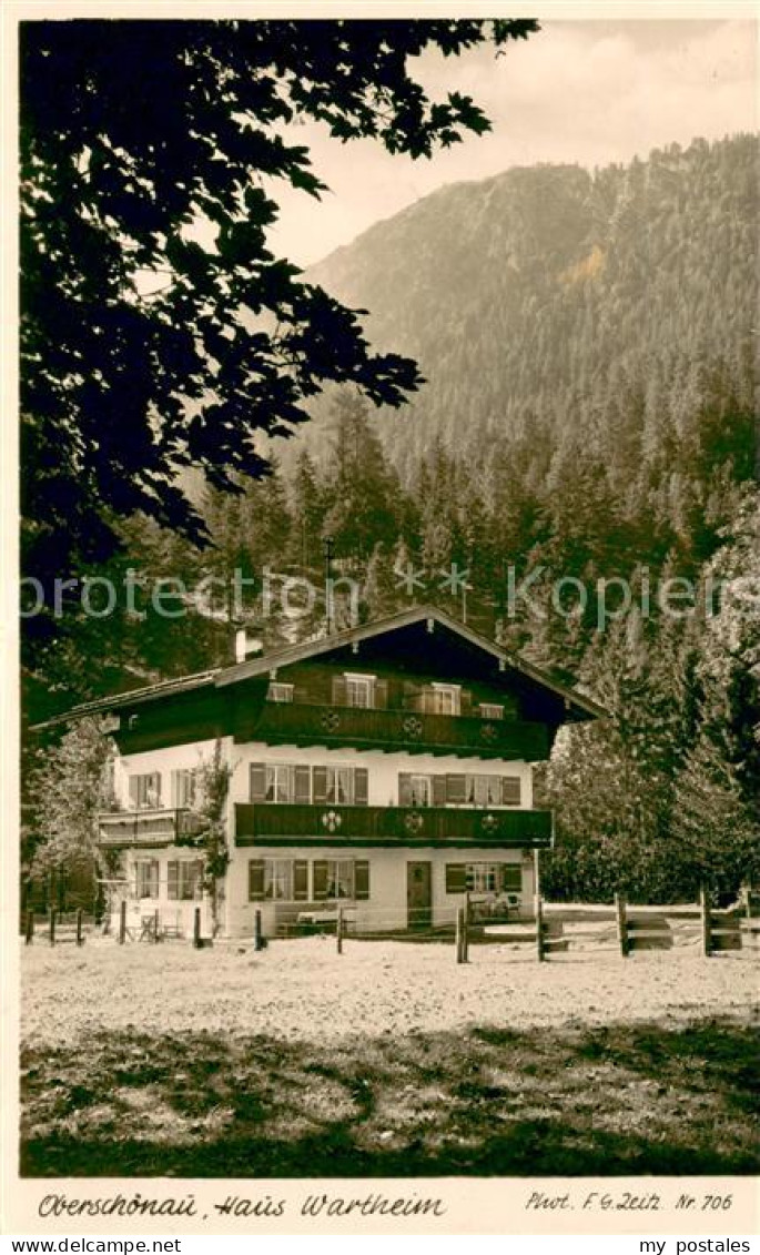 73645664 Oberschoenau Koenigssee Gaestehaus Pension Haus Wartheim Oberschoenau K - Altri & Non Classificati