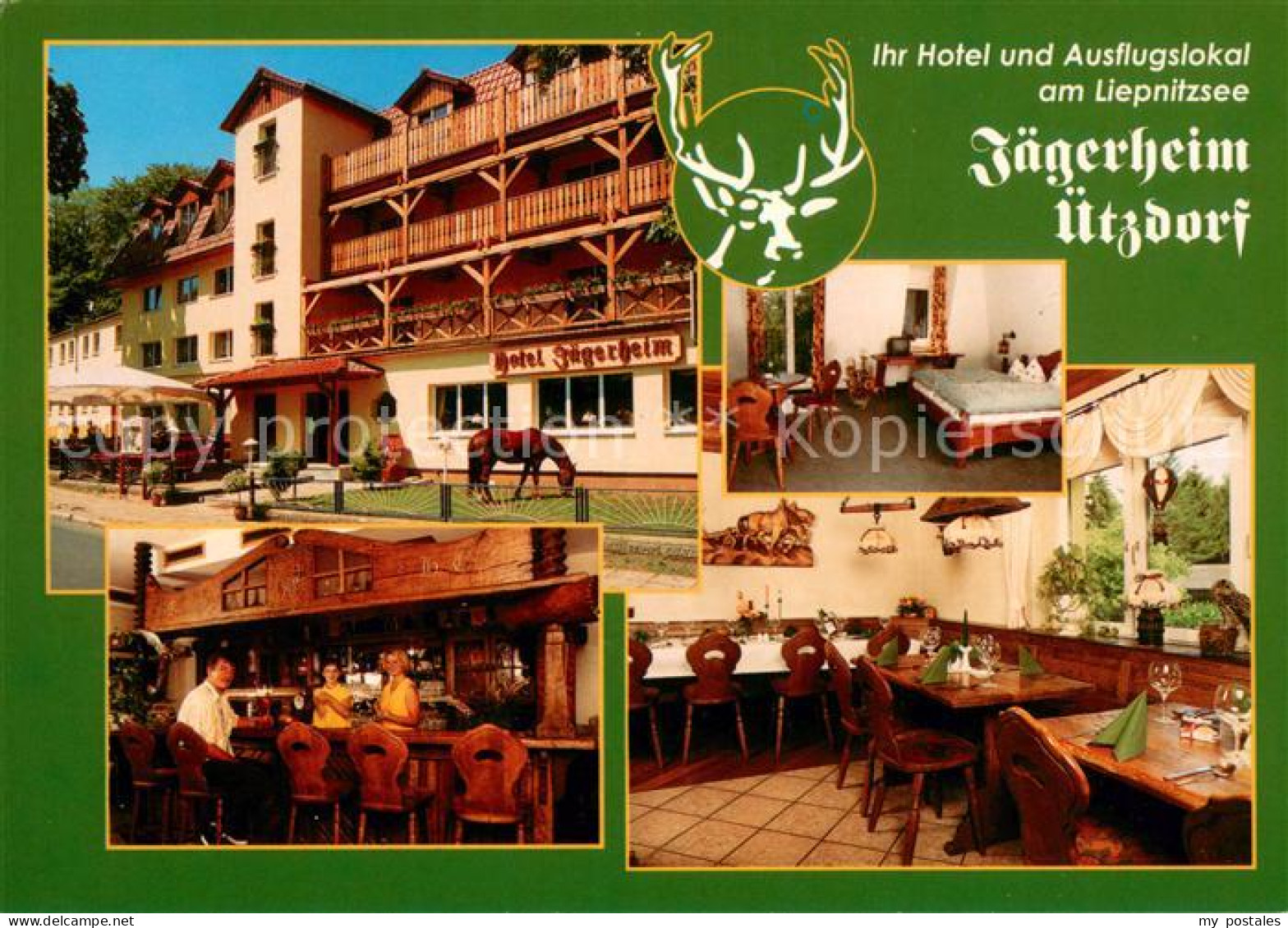 73645625 Uetzdorf Lanke Hotel Gaststaette Jaegerheim Ausflugslokal  - Wandlitz