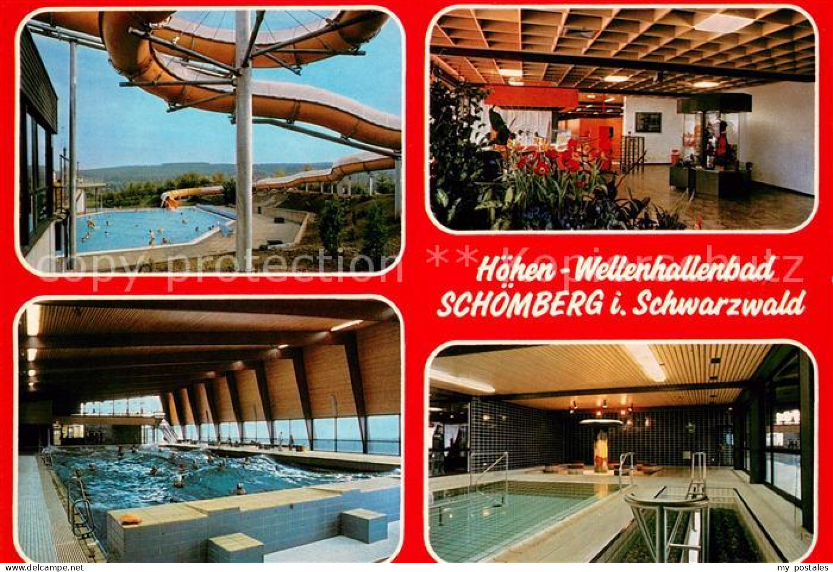 73645582 Schoemberg Schwarzwald Hoehen Wellenhallenbad Rutsche Foyer Schoemberg  - Other & Unclassified