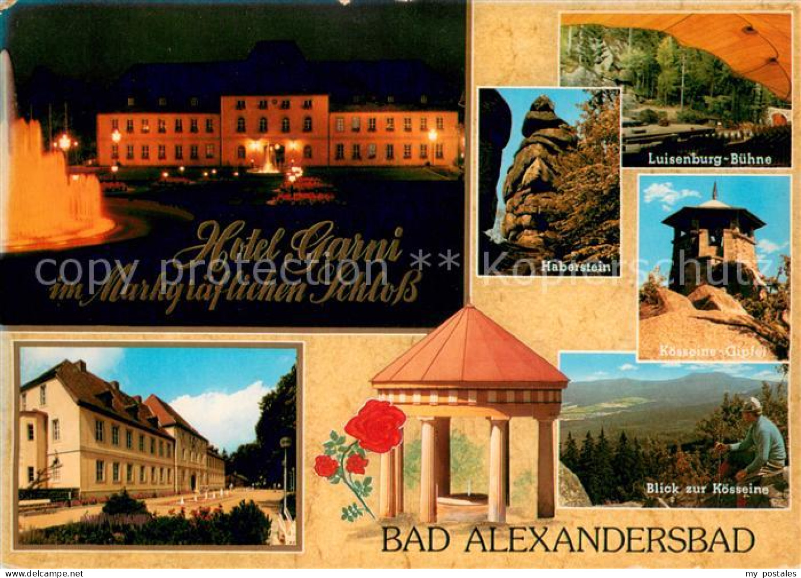 73645519 Bad Alexandersbad Hotel Garni Im Markgraeflichen Schloss Luisenburg-Bue - Altri & Non Classificati