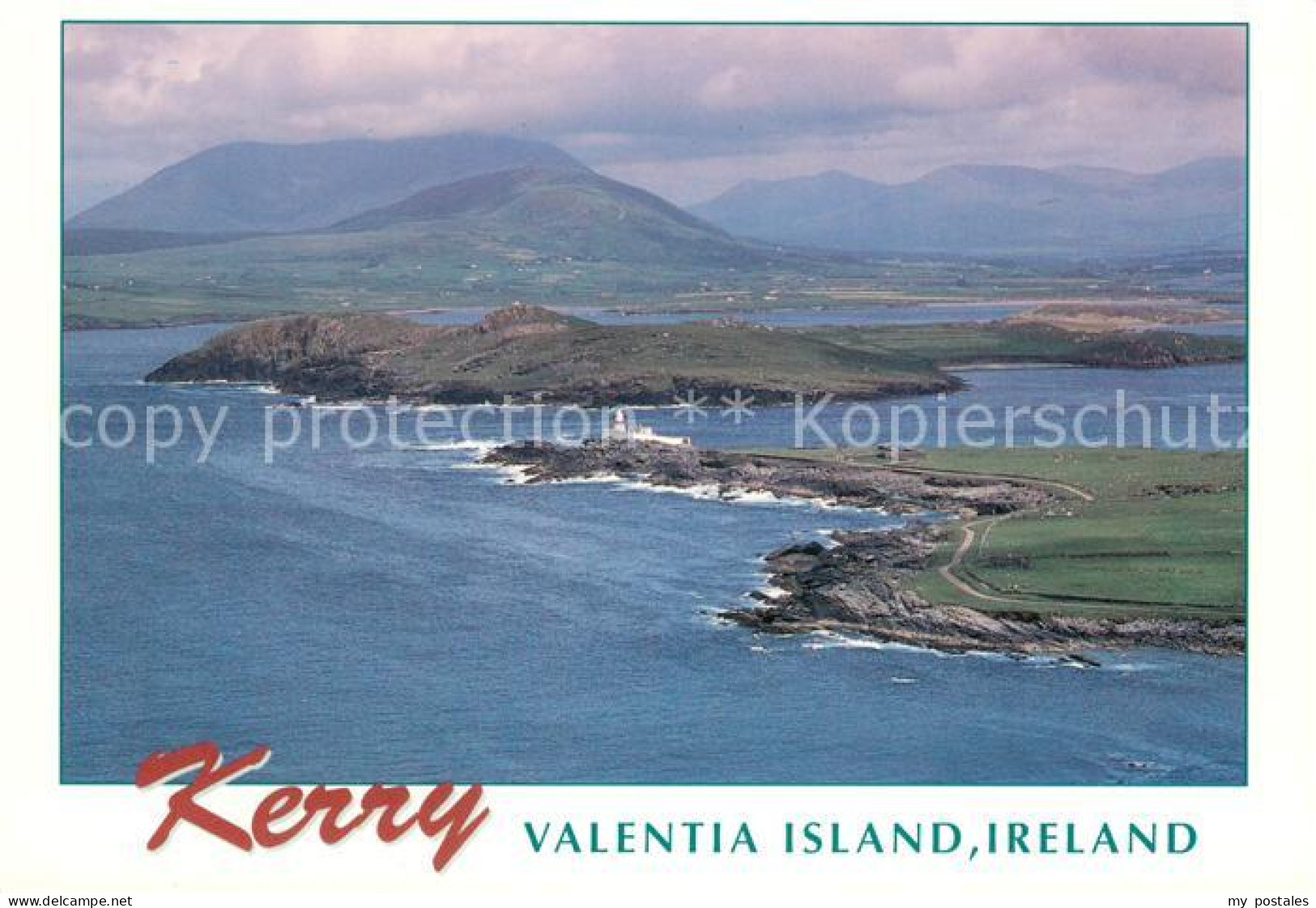 73645467 Kerry Irland Valentia Island Air View Kerry Irland - Altri & Non Classificati