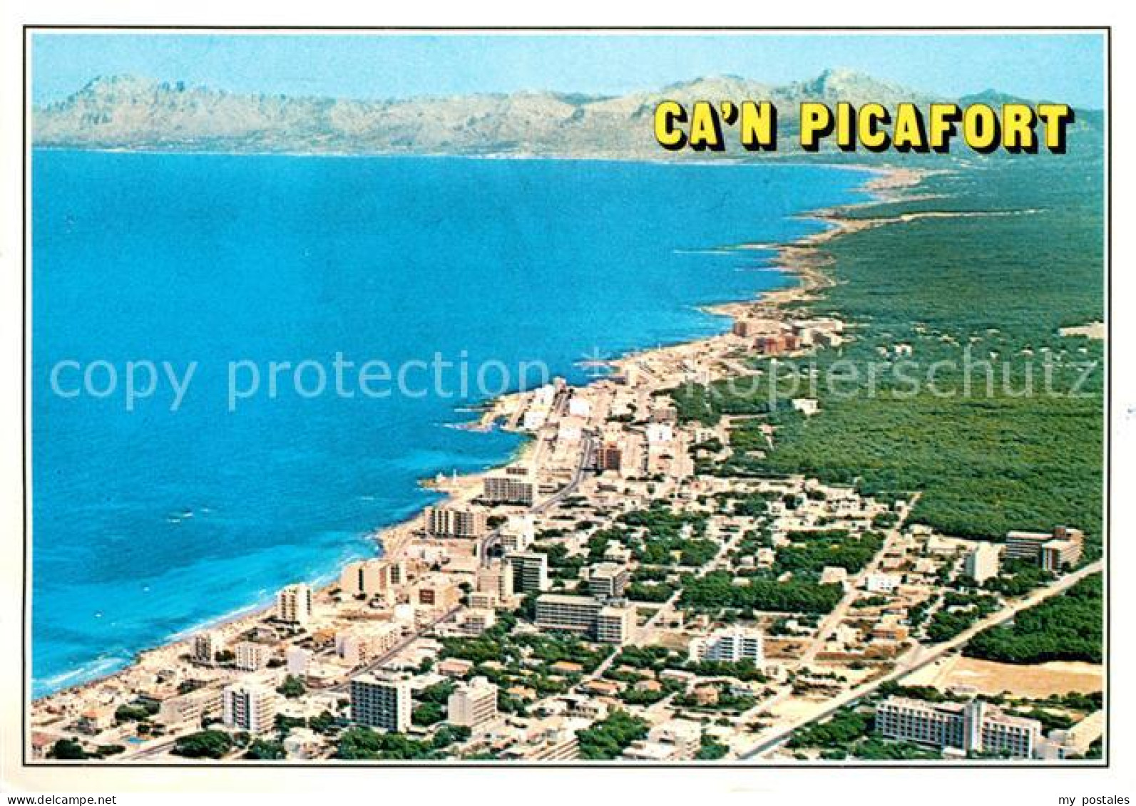 73645431 Can Picafort Mallorca Fliegeraufnahme Can Picafort Mallorca - Other & Unclassified