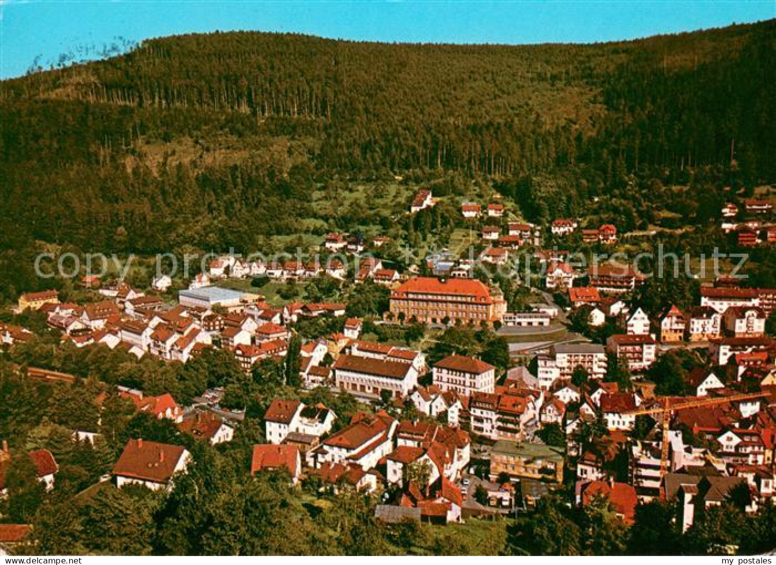 73645399 Wildbad Schwarzwald Fliegeraufnahme Wildbad Schwarzwald - Other & Unclassified