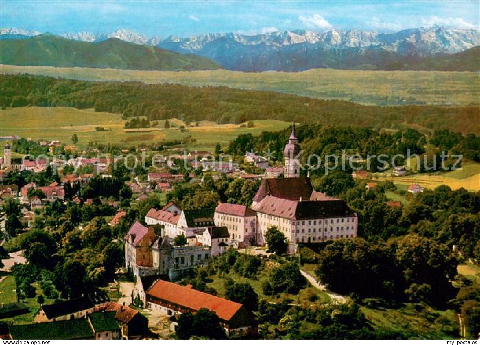 73645391 Andechs Kloster Andechs Fliegeraufnahme Andechs - Sonstige & Ohne Zuordnung