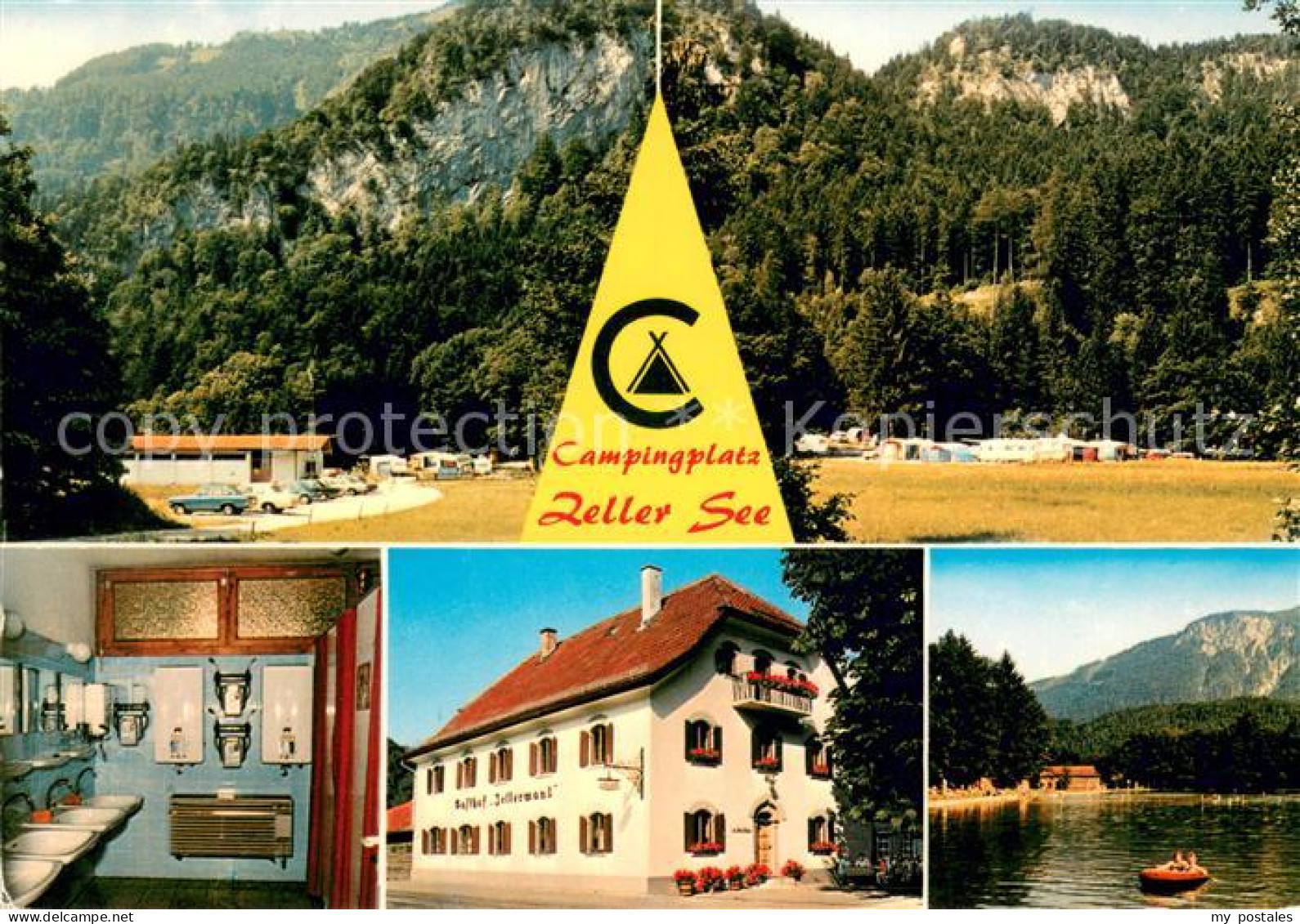 73645385 Mettenham Campingplatz Zeller See Sanitaere Anlagen Seepartie Mettenham - Sonstige & Ohne Zuordnung