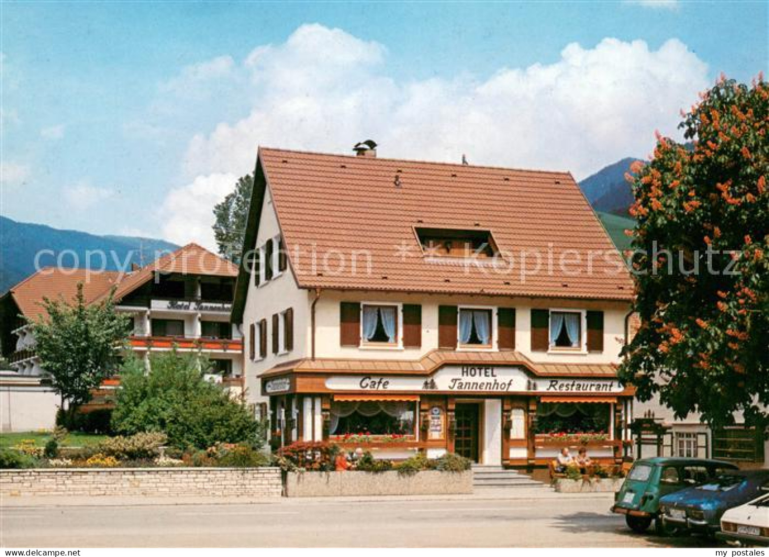 73645382 Simonswald Simonswaeldertal Hotel Cafe Restaurant Tannenhof  - Other & Unclassified