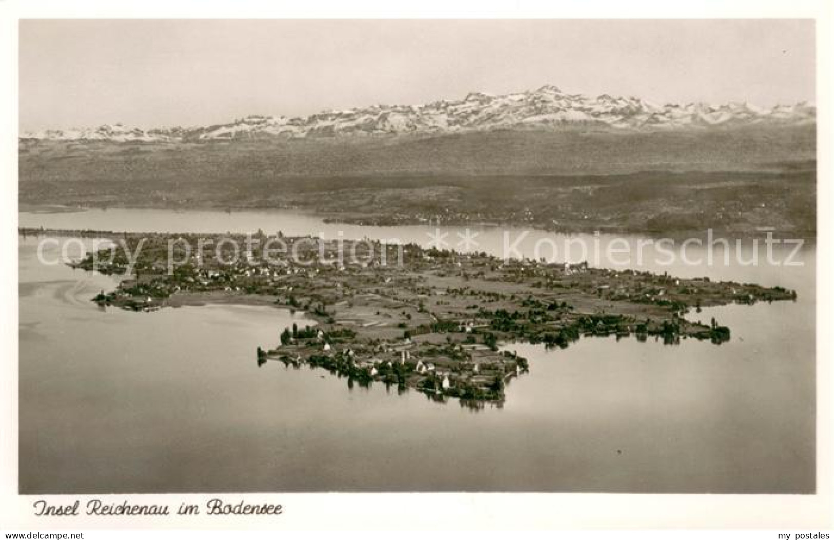 73645348 Insel Reichenau Fliegeraufnahme Bodensee Alpen Insel Reichenau - Autres & Non Classés