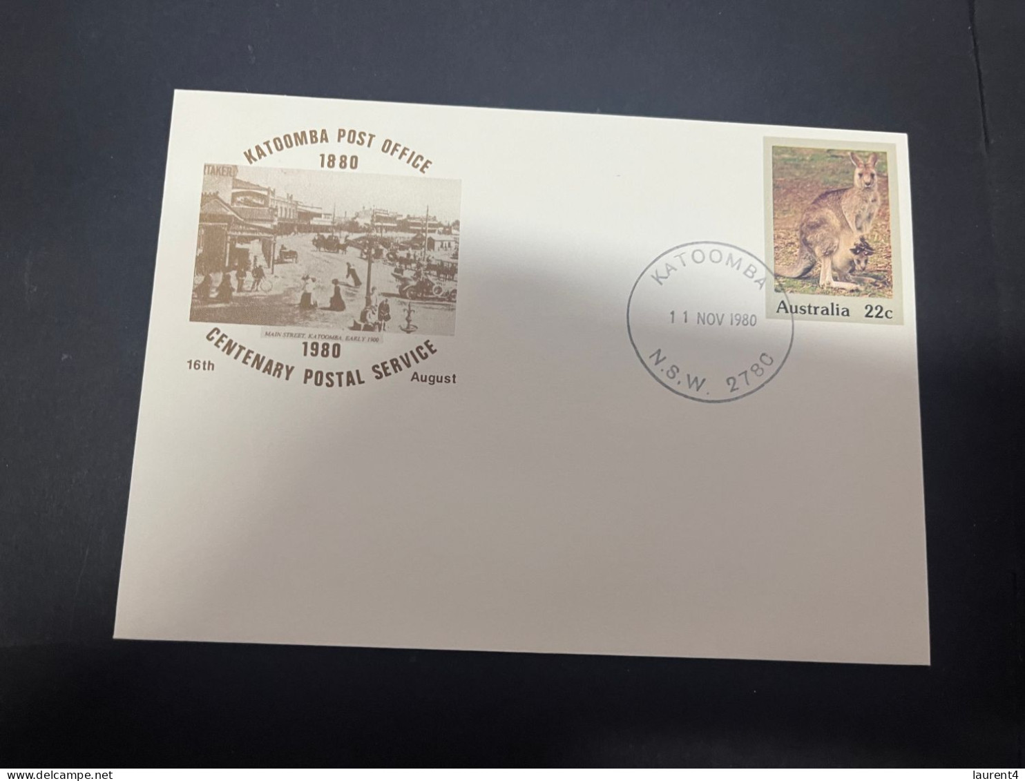1-5-2024 (3 Z 39) Australia FDC (3 Covers) 1980 - Katoomba Post Office Centenary (NSW 2780) - Premiers Jours (FDC)