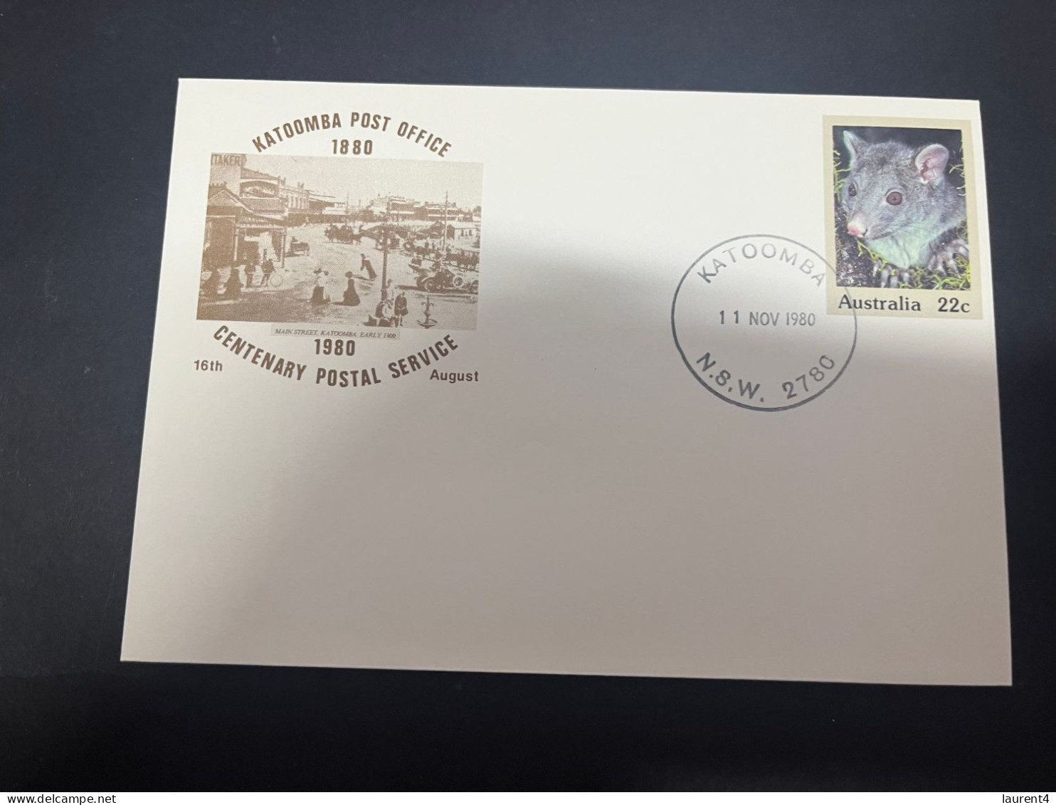1-5-2024 (3 Z 39) Australia FDC (3 Covers) 1980 - Katoomba Post Office Centenary (NSW 2780) - Primo Giorno D'emissione (FDC)