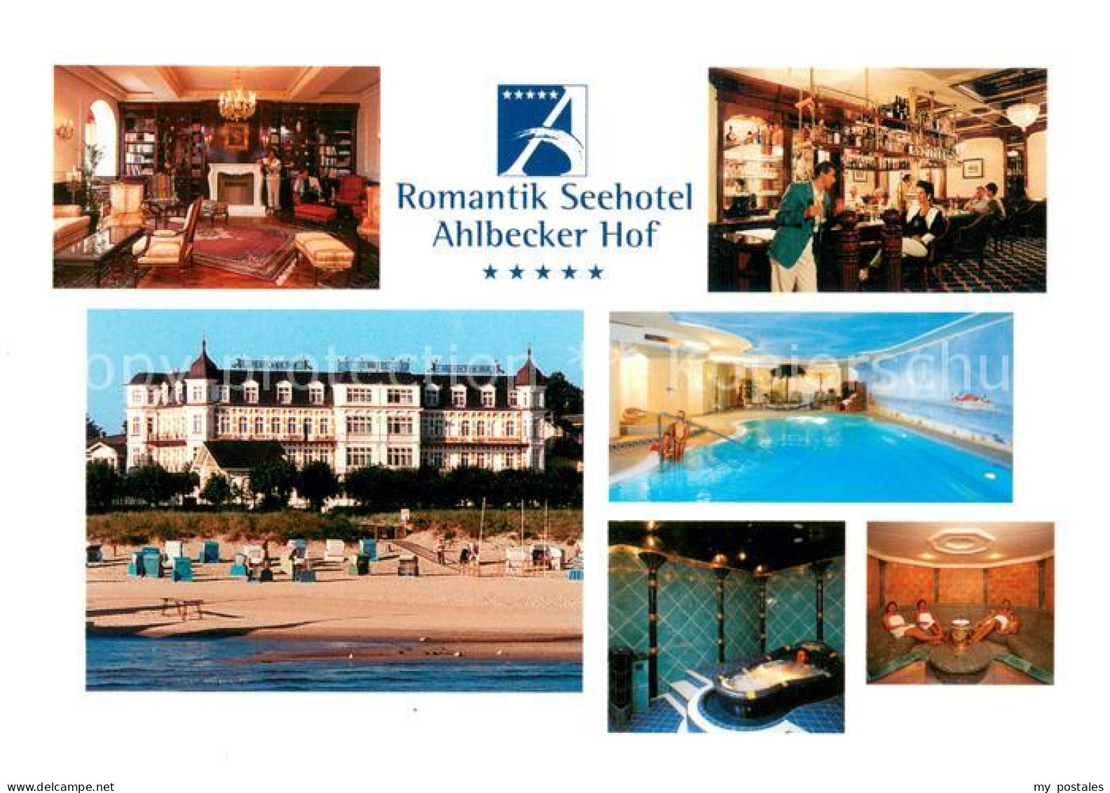 73645232 Ahlbeck Ostseebad Romantik Seehotel Ahlbecker Hof Kaminzimmer Gastraum  - Otros & Sin Clasificación