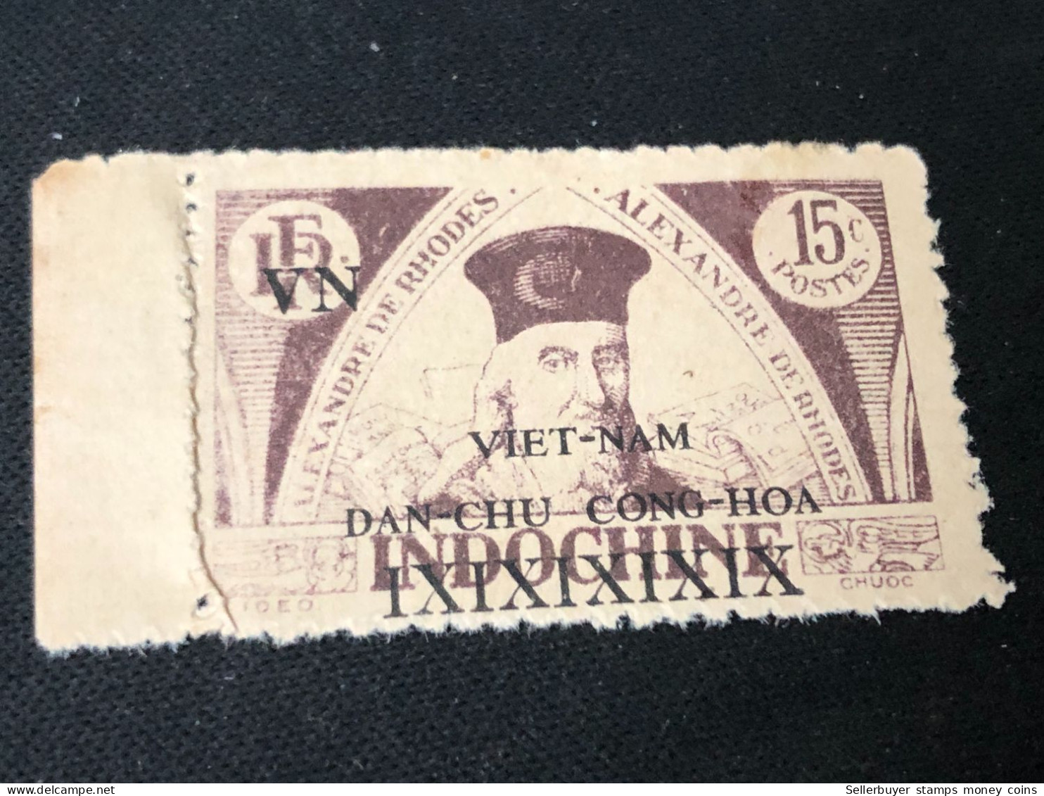 VIET NAM STAMPS INDO CHINA-(1-STAMPS ERROR Missing Color MNH NGAI)1942-1 STAMPS - Vietnam