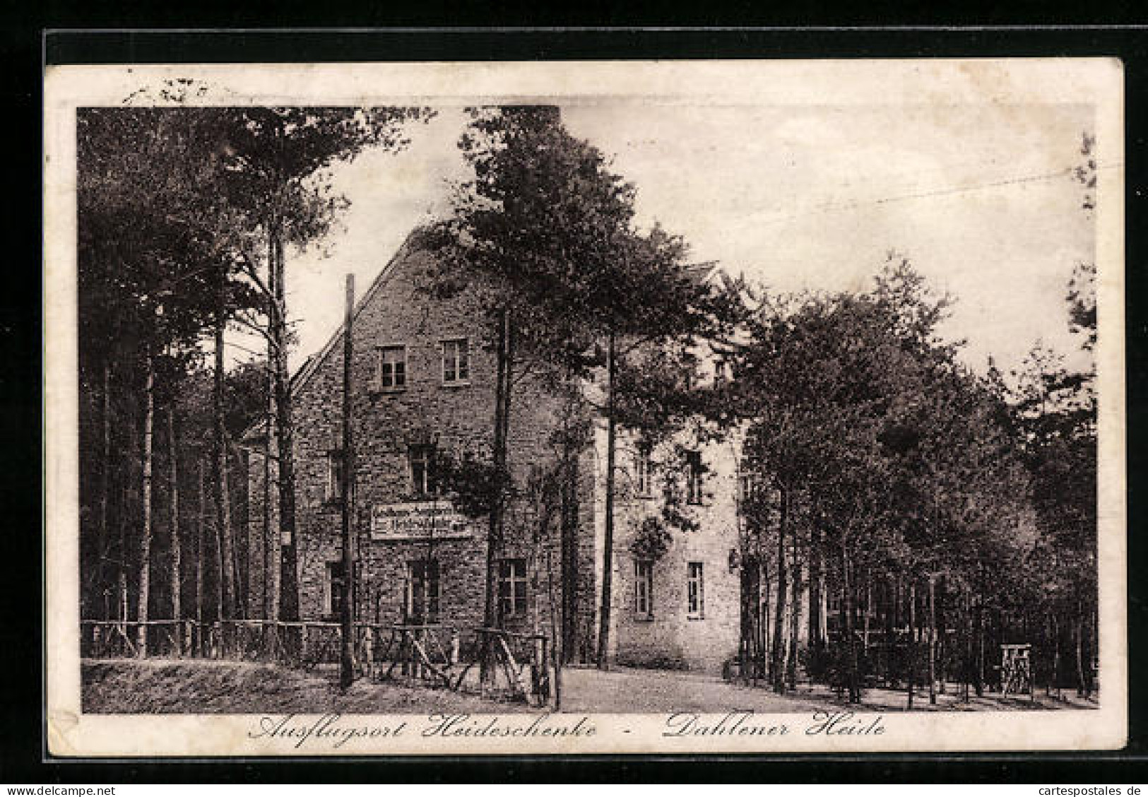 AK Dahlen /Dahlener Heide, Gasthaus Heideschenke Von W. Scholz  - Dahlen