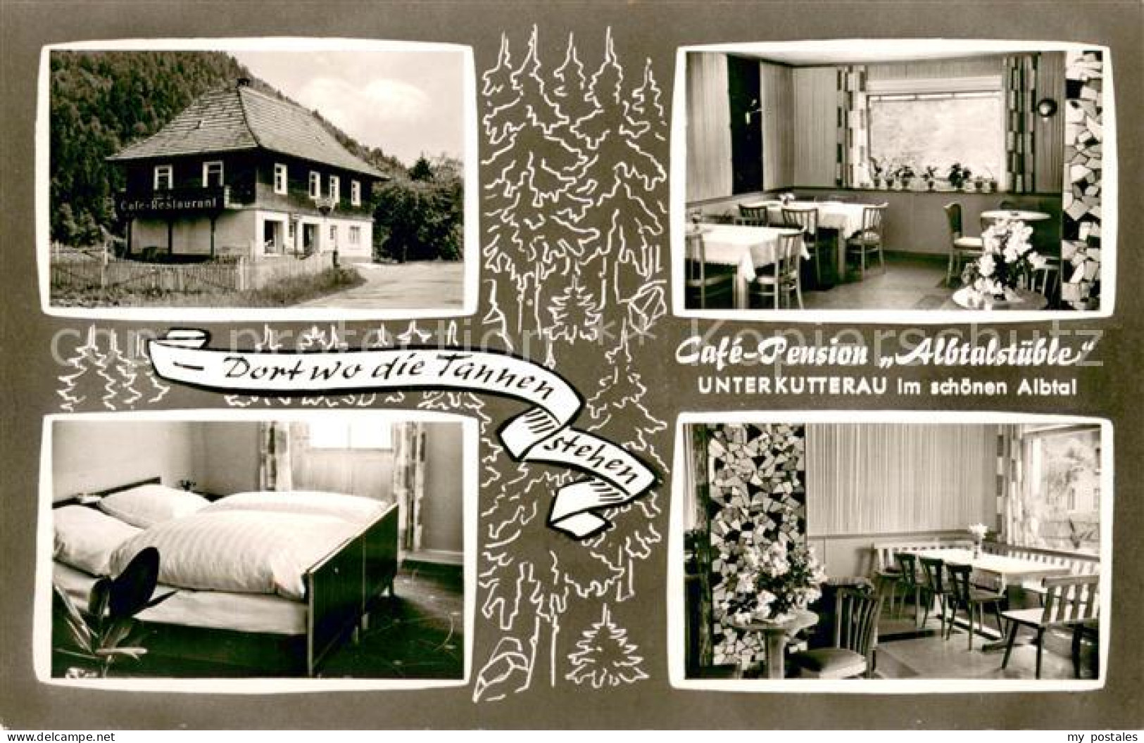 73645083 Unterkutterau Cafe Pension Albtalstueble Gaststube Zimmer Unterkutterau - St. Blasien