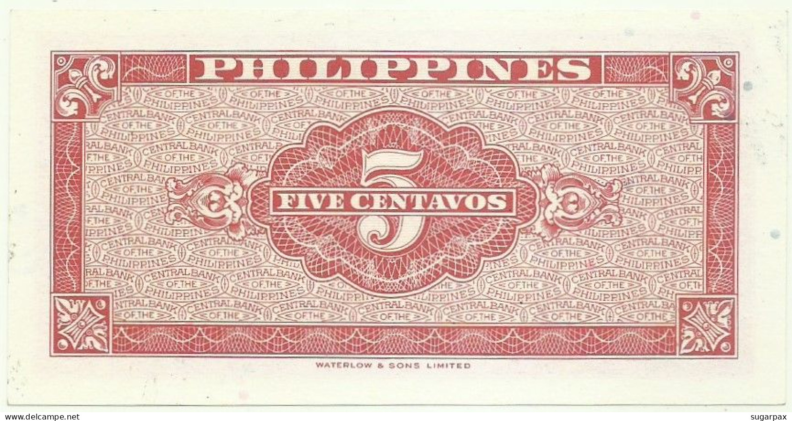 Philippines - 5 Centavos - ND ( 1949 ) - Pick 126 - Sign. 2 - Serie T/U - Philippinen