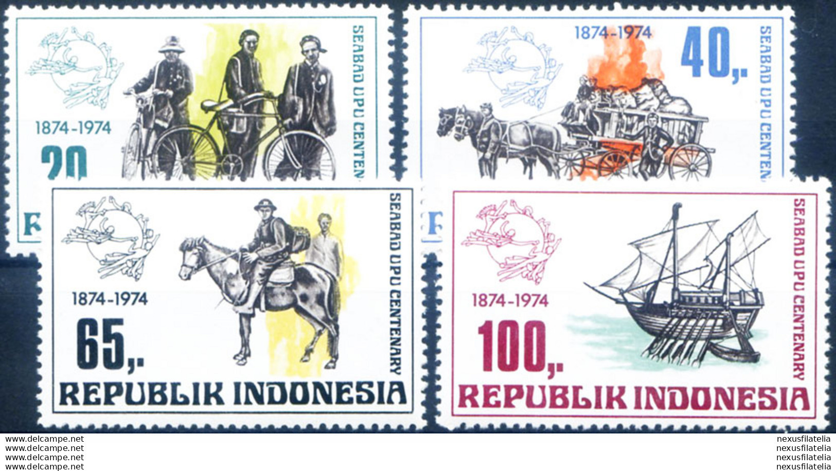 UPU 1974. - Indonésie