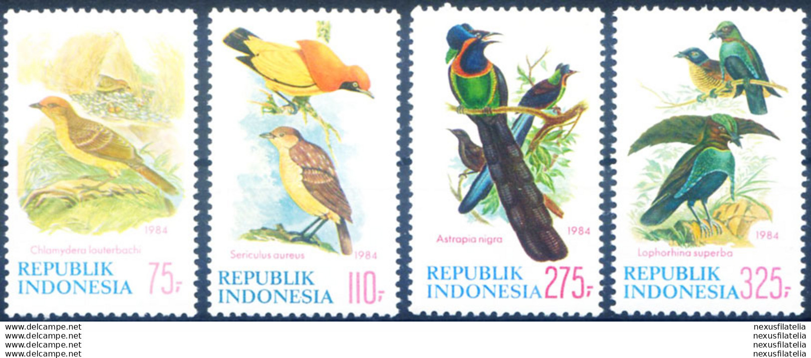 Fauna. Uccelli 1984. - Indonesien