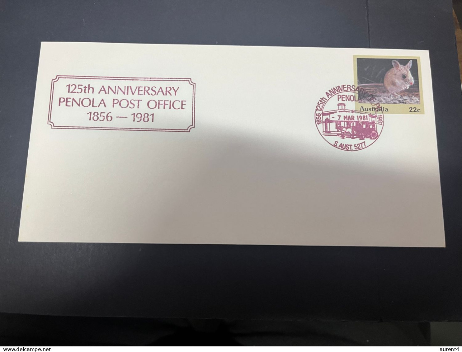 2-5-2024 (3 Z 39) Australian Postmark On Cover - 1981 -  (2 Covers) - Penola Post Office 125th Anniversary - Andere & Zonder Classificatie