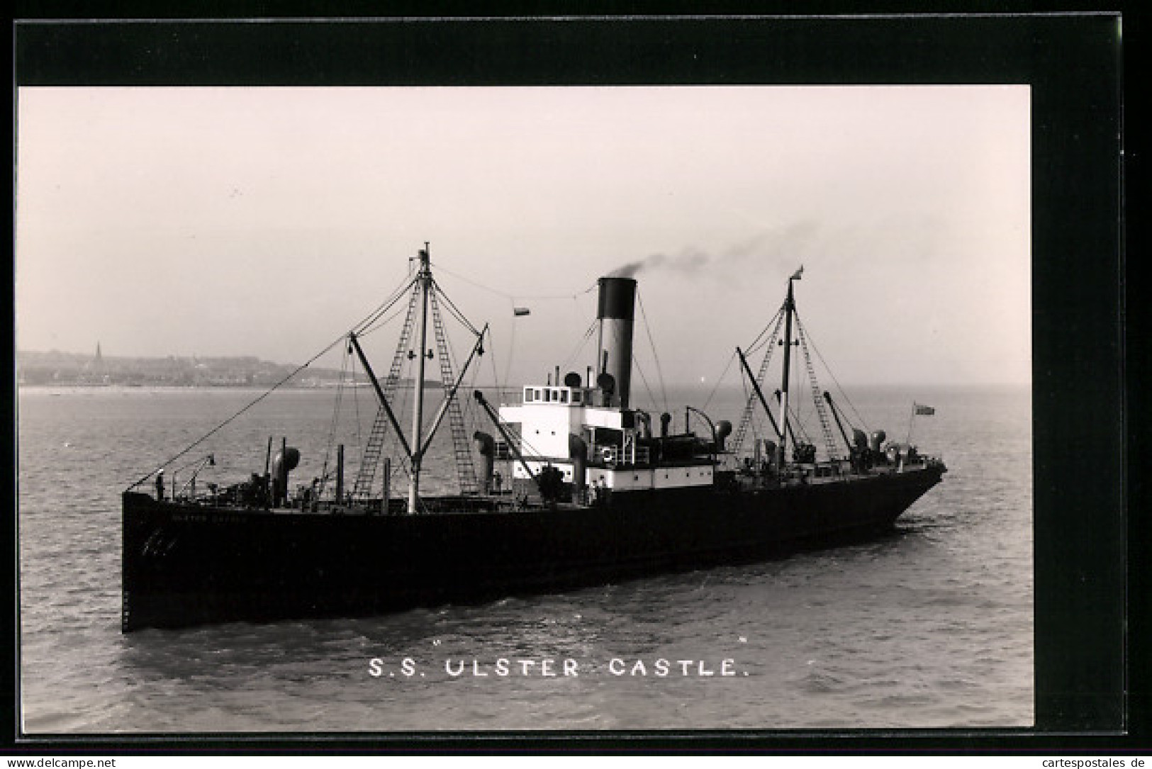 AK Handelsschiff SS Ulster Castle  - Koopvaardij
