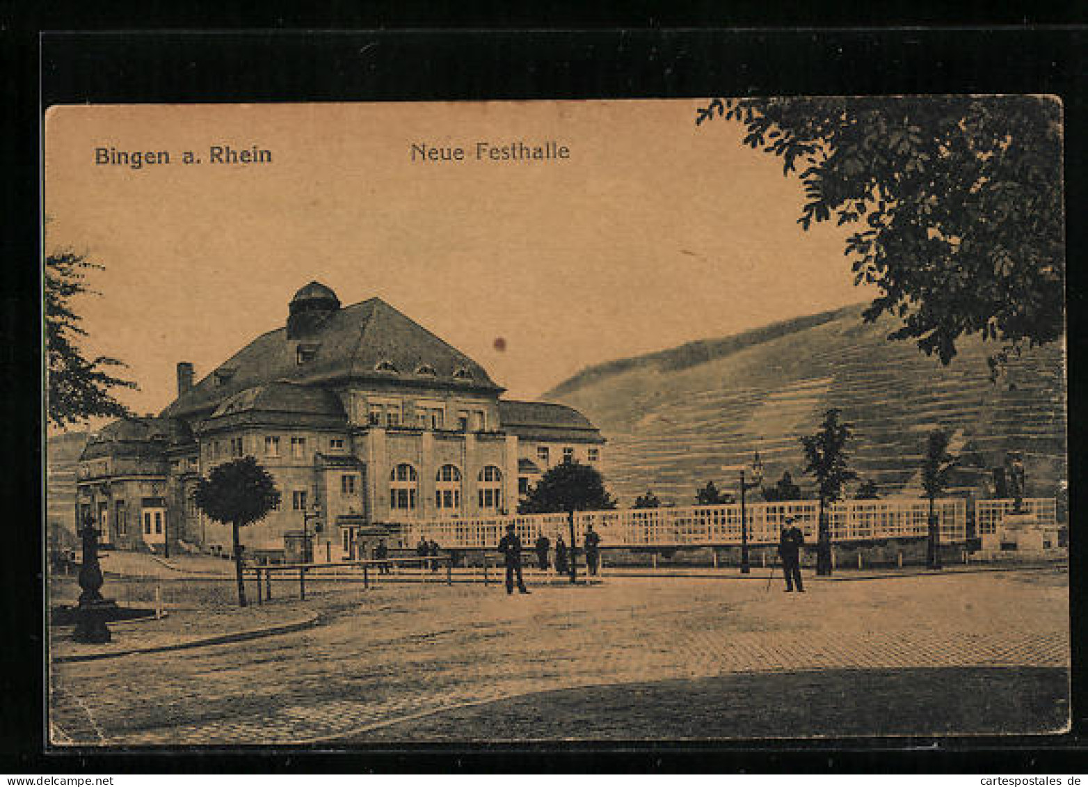 AK Bingen A. Rhein, Neue Festhalle  - Bingen