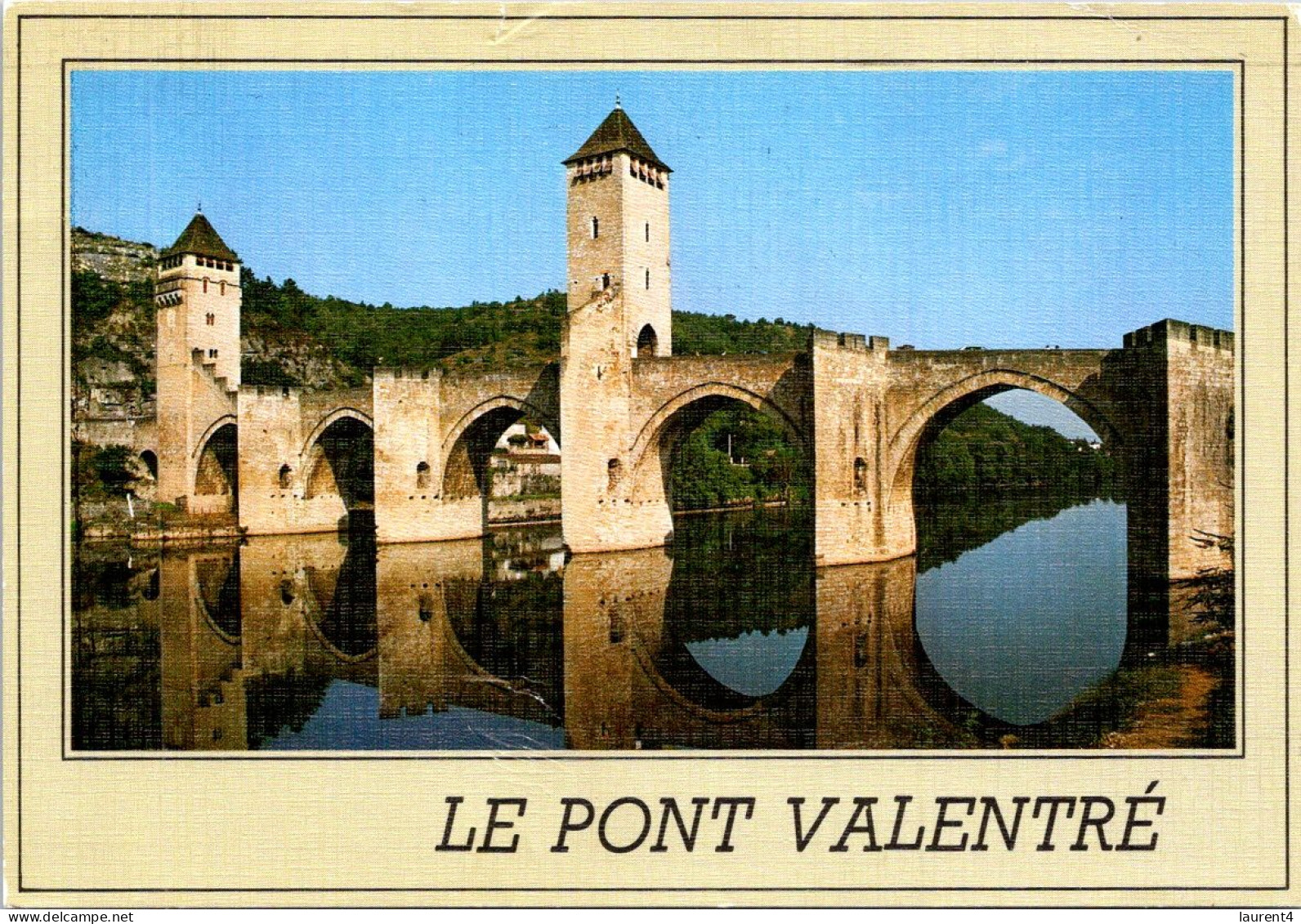 2-5-2024 (3 Z 40) France - Le Pont Valentré  (posted 1996) - Bridges